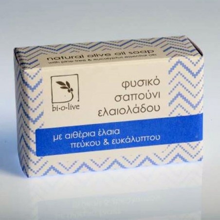 Olive Oil Soap Eucalyptus - 110gr - Thraco