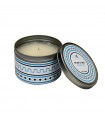 Scented candle vanilla aroma