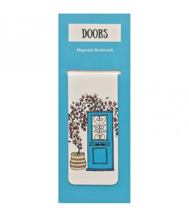 Doors motif - magnetic bookmark