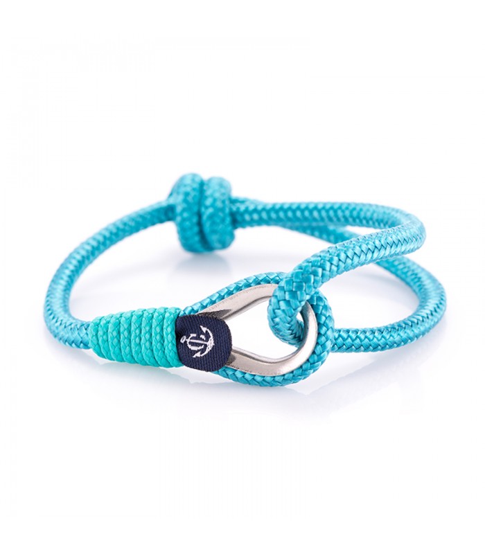 Constantin Maritime Bracelet made of Sail Rope, Blue