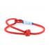 Constantin Maritime Bracelet made of Sail Rope, Red