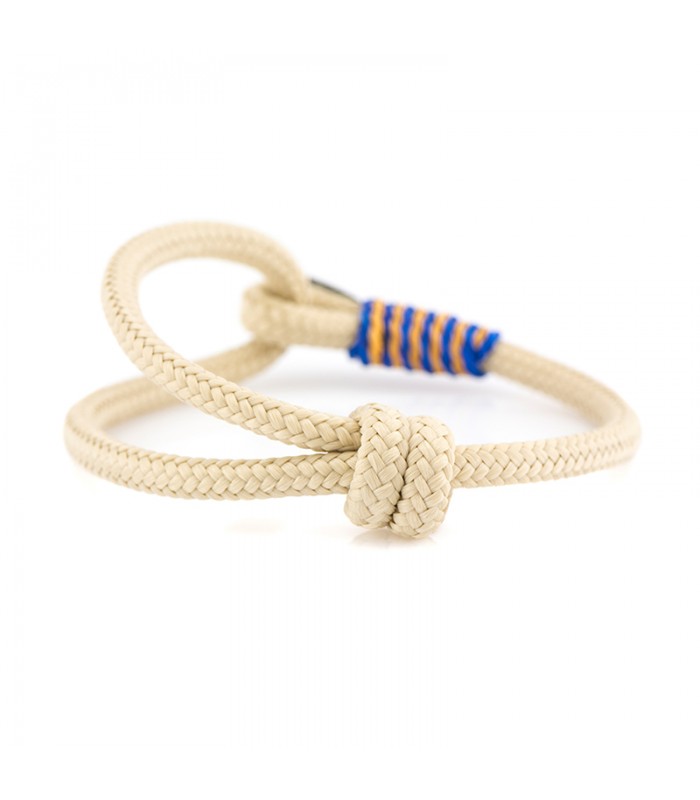 Constantin Maritime Bracelet made of Sail Rope, Beige