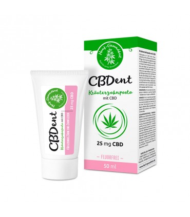 CBDent - Toothpaste with CBD, 50ml