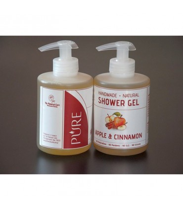 Shower Gel - 350g - Apple&Cinnamon - The Natural Care